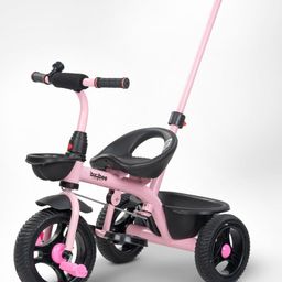Baybee Trilo 2 in 1 Baby Tricycle for Kids, Smart Kids Tricycle with Parental Push Handle, Eva Wheels, Bell, Footrest & Baskets | Kids Cycle Trikes | Baby Cycle for Kids (Pink)-image-98