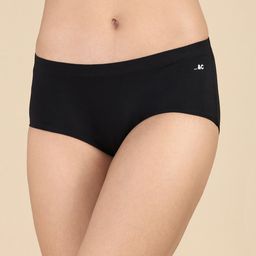 &Circus Solid Seamless Bare Hipster Panty - Black-image-77