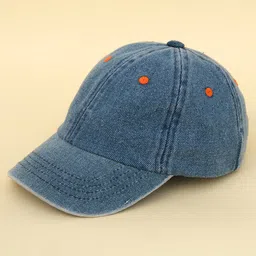 DukieKooky Solid Adjustable Baseball Cap - Light Blue - Circumference 53 Cm-picture-46