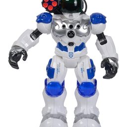 Sanjary Dancing shooting RC Toys Robots Kit for Children Radio Control Robot color design may vary image 2