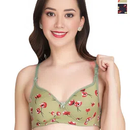 Liigne Floral Bra Full Coverage Lightly Padded-image-93
