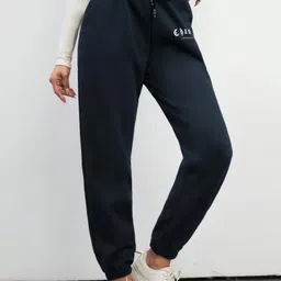 TABADTOD Women Printed Relaxed Loose Fit Joggers Trousers-image-6