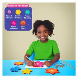 Skillmatics Art & Craft Activity - Poke-in Art Flower Bouquet Mess-Free Art for Kids, Craft Kits, DIY Activity, Gifts for Girls & Boys image 5