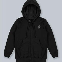 Kiddopanti Black Fleece Regular Sweatshirt-image-56