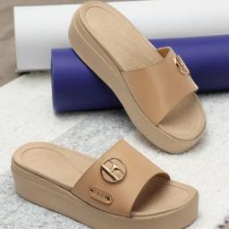 Elle Women's Beige Casual Sandals-image-78