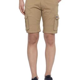 Pepe Jeans Brown Regular Fit Cargo Shorts-image-63