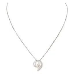 CKC 18k Gold & Diamond Pendant with Chain for Women-image-79