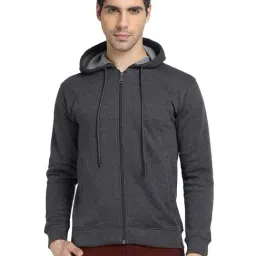 Dyca Dark Grey Full Sleeves Hooded Sweatshirt-picture-42