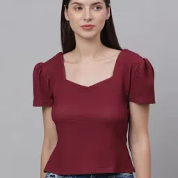 NEUDIS Maroon Top-picture-21