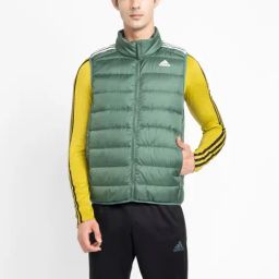 Adidas Green Regular Fit Striped Sports Jacket-image-85
