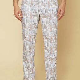 Urban Scottish Multicolor Cotton Blend Regular Fit Print Sleepwear-image-51