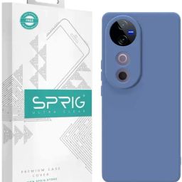 Sprig Back Cover for VIVO V40 (Grey)-image-76