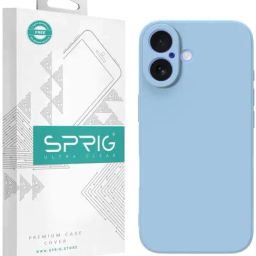 Sprig Back Cover for iPhone 16 Plus (Blue)-image-18
