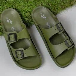 Aerowalk Men's Olive Green Casual Sandals-picture-18