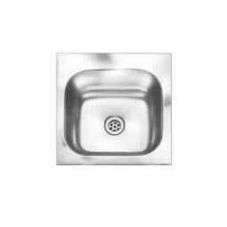 Nirali BG Wash Basin 305x305 mm (12x12 inch) Satin Finish Stainless Steel, Square Unique-picture-18