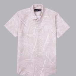 Cavio Boys Peach Printed Shirt-image-94