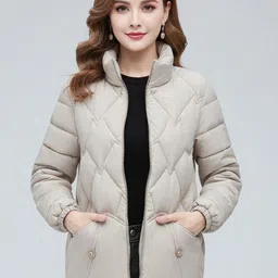 Mast & Harbour Stand Collar Puffer Jacket-picture-7