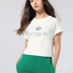 U.S. Polo Assn. Off White Cotton Regular Fit Printed T-Shirt-picture-21