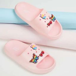 Fame Forever by Lifestyle Kids Pink Casual Slides-image-88