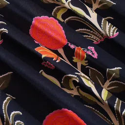 HANDICRAFT PALACE Floral Block Printed Pure Cotton Unstitched Dress Material-image-52