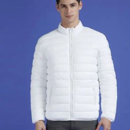 Pepe Jeans White Regular Fit Quilted Jacket-picture-35