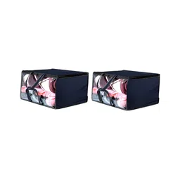 Stylista Blue & Black 2 Pieces Water Resistant Zippered Multi-Utility Organisers-image-102