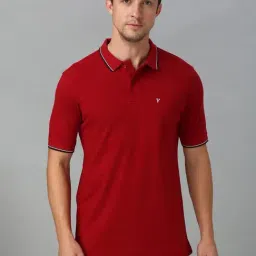 Van Heusen Red Regular Fit T-Shirt-picture-21