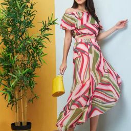 Globus Multicolor Printed Co-Ord Set-4