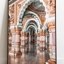 Indian Classic Art Multicolor Canvas Abstract Wall Art-image-38