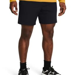 Under Armour Black Loose Fit Sports Shorts-image-67