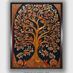Indian Classic Art Multicolor Canvas Abstract Wall Art-picture-20