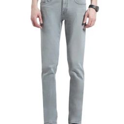 Monte Carlo Grey Regular Fit Jeans-image-64