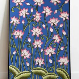 Indian Classic Art Multicolor Canvas Abstract Wall Art-image-43