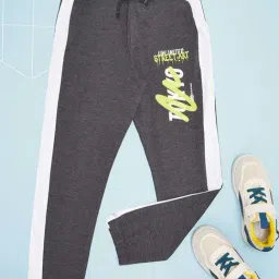 Pantaloons Junior Boys Caviar Cotton Printed Track Bottoms & Joggers-picture-17