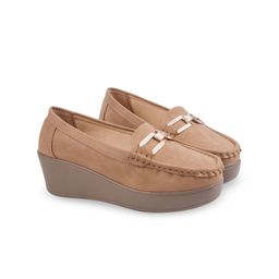 Shoetopia Women Slip-On Round Toe Loafers-image-68