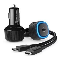 ALOGIC Rapid 60 W Black USB-C Type 20 V Laptop Car Charger, CRC60-21