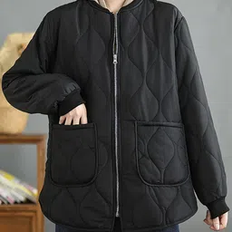 StyleCast x Revolte Women Stand Collar Pea Coat-image-45