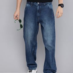 Aeropostale Men Baggy Fit Light Fade Pure Cotton Jeans-picture-31