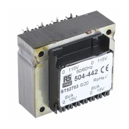 RS PRO PCB Transformer 12 VA Model No 504442-picture-18