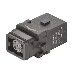 Harting Heavy Duty Connector Inserts / Modules HEAVY DUTY INSERT, RCPT, 4POS, 4A, CRIMP, 09100043106.-4