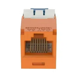 PANDUIT Modular & Ethernet Connectors RJ45 CONN, JACK, 8P8C, 1PORT, ORANGE, CJ6X88TGOR-24 (Pack of 24)-picture-14