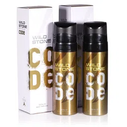 Wild stone Men Set of 2 Code Gold Body Perfume-34