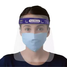 ORILEY OA5132 Universal Plastic Transparent Disposable Face Shield (Pack of 5)-23