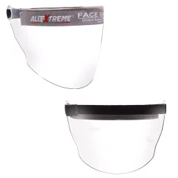 Allextreme 2000 Micron Reusable Face Shield with Adjustable Elastic Strap EX2000S3 image 3