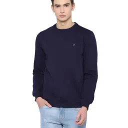 Allen Solly Navy Regular Fit Sweatshirt-image-42