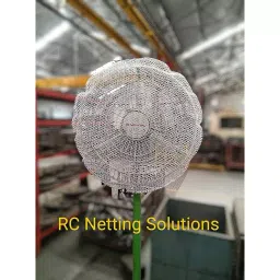 RC NETTING SOLUTIONS Industrial Fan Safety Net Cover for Finger Protection Natural White Suitable Fan Size 750 mm, RC- NET04 (Pack of 10 pcs) image 2