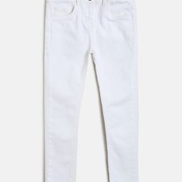 Tales & Stories Solid Jeans - White-image-100