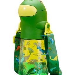 FunBlast Water Bottle with Straw Green  560 ML-image-36