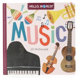 Hello World Music Board Book by Jill McDonald - English-25