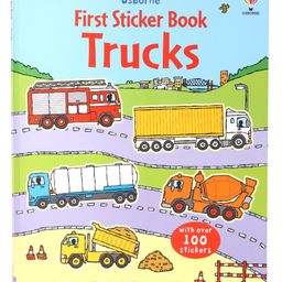 Usborne Trucks Sticker Book- English-23